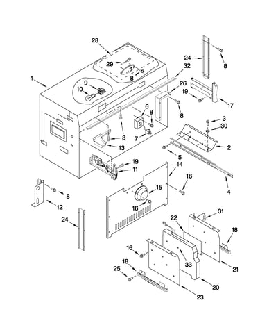 Freezer liner parts