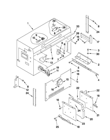 Freezer liner parts