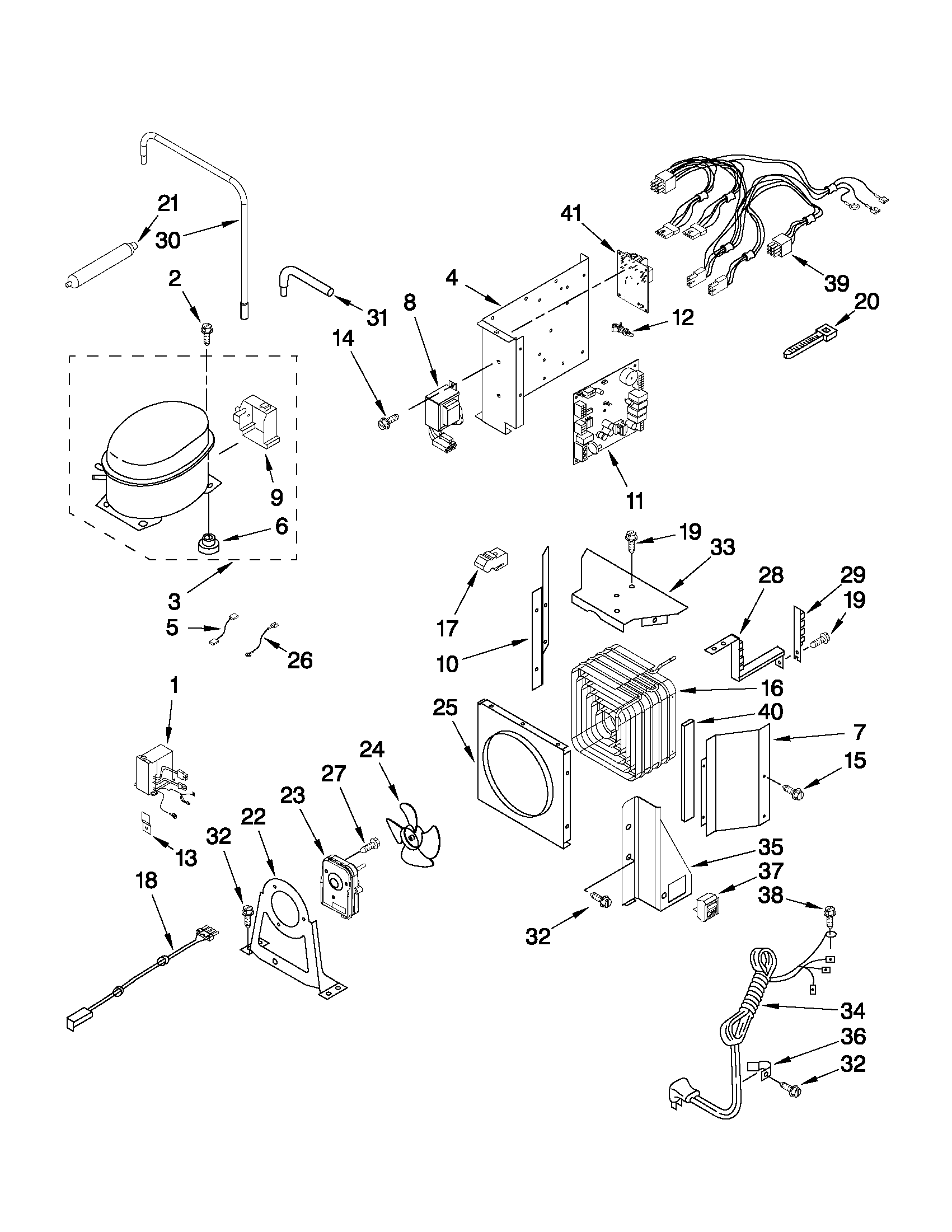 UPPER UNIT PARTS