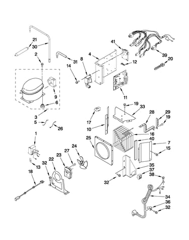Upper unit parts