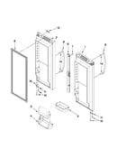 Refrigerator door parts