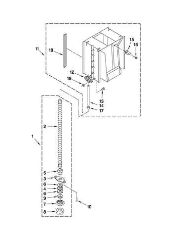 Powerscrew and ram parts