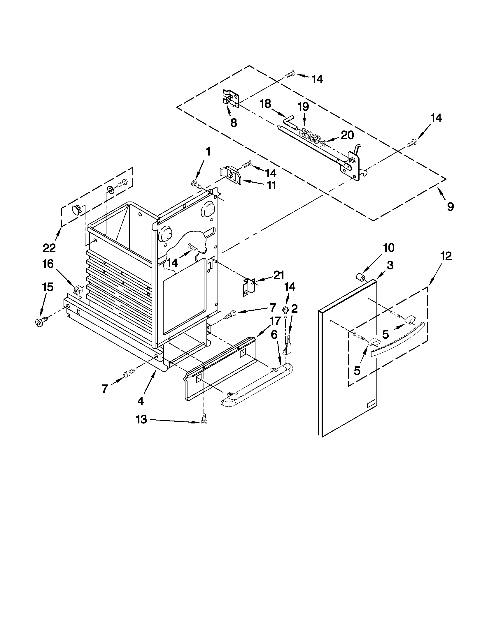 CONTAINER PARTS