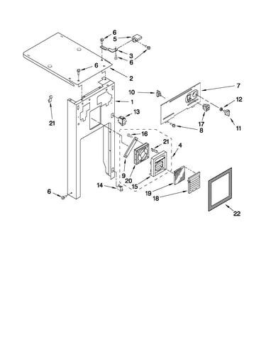 Panel and control parts