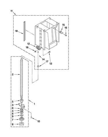 Powerscrew and ram parts