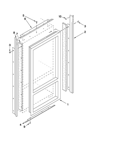 Cabinet and breaker trim parts
