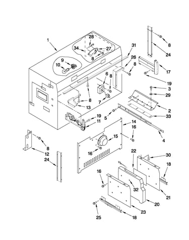Freezer liner parts