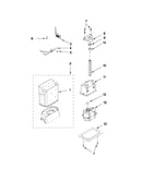 Motor and ice container parts