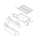 Drawer & broiler parts