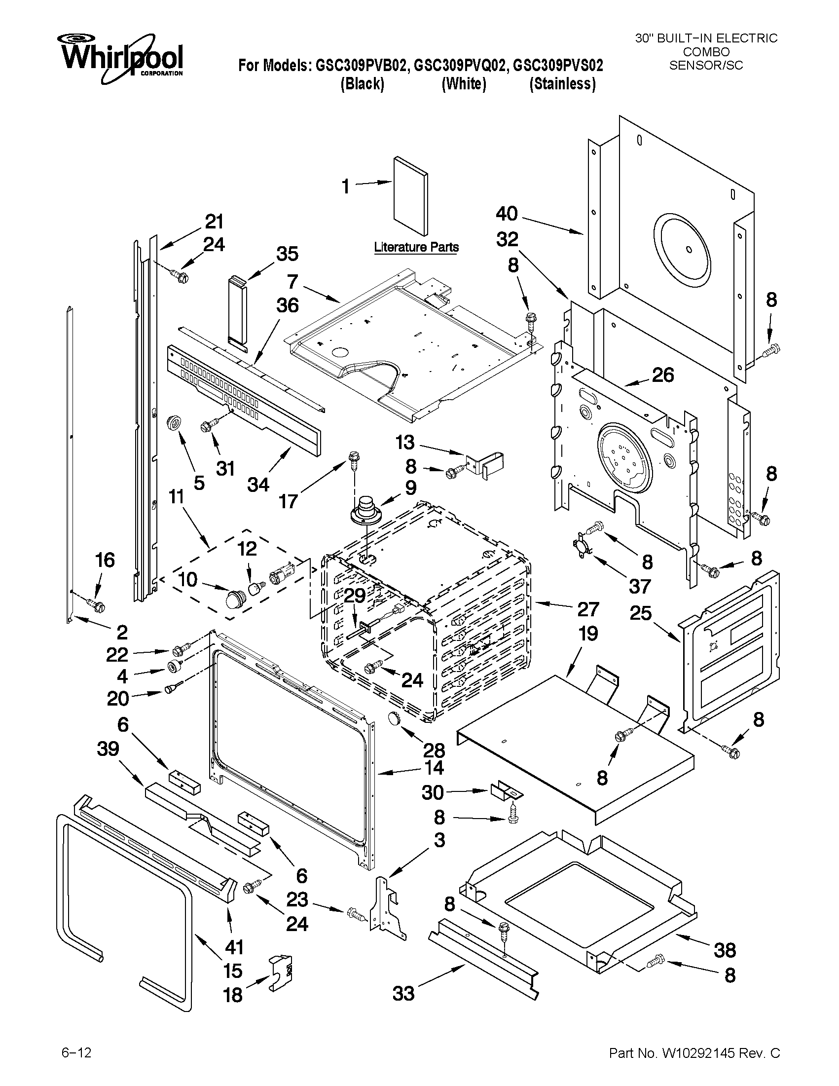 OVEN PARTS