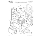 Whirlpool GSC309PVB02 oven parts diagram