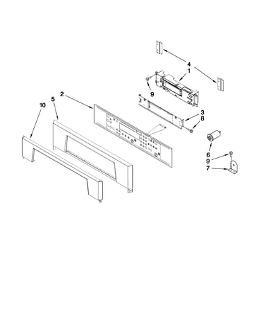 Control panel parts