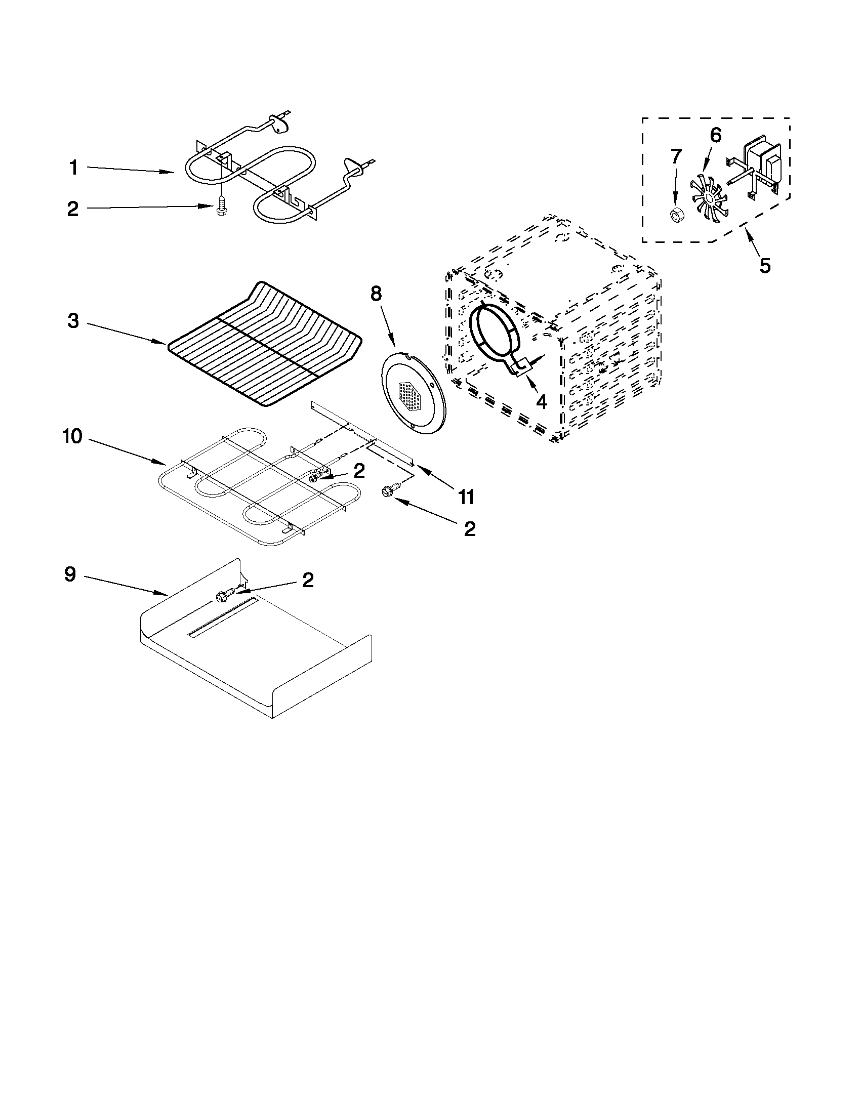 INTERNAL OVEN PARTS