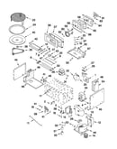 Cabinet and stirrer parts