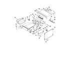 Whirlpool GSC309PVB02 top venting parts diagram