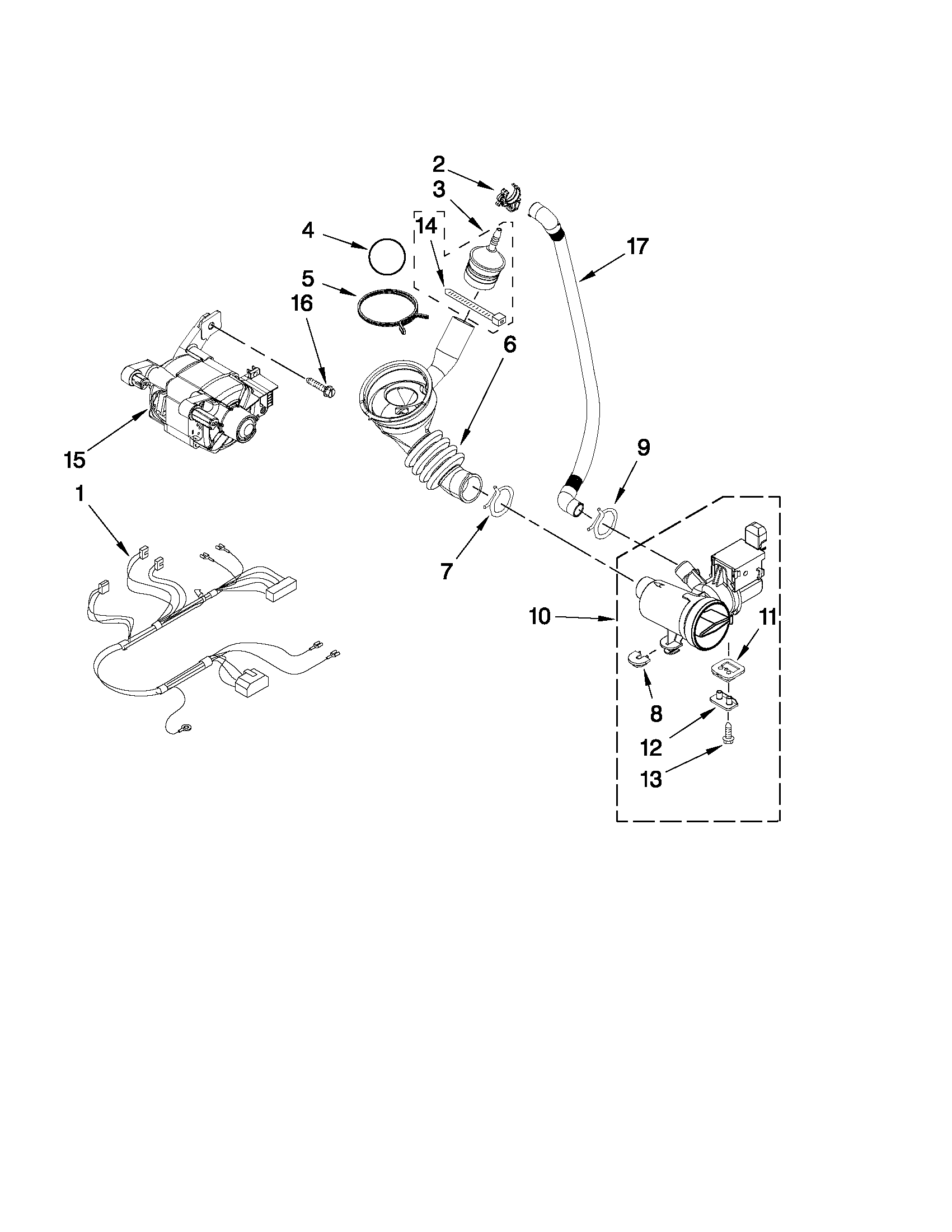 Pump and motor parts