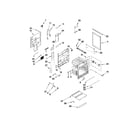 Whirlpool GGE390LXS00 chassis parts diagram