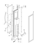 Freezer door parts