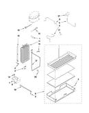 Lower unit and tube parts