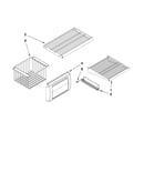 Freezer shelf parts