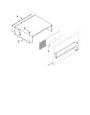 Top grille and unit cover parts
