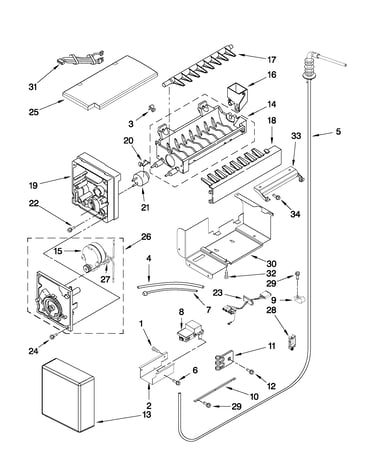 Icemaker parts