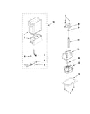 Motor and ice container parts