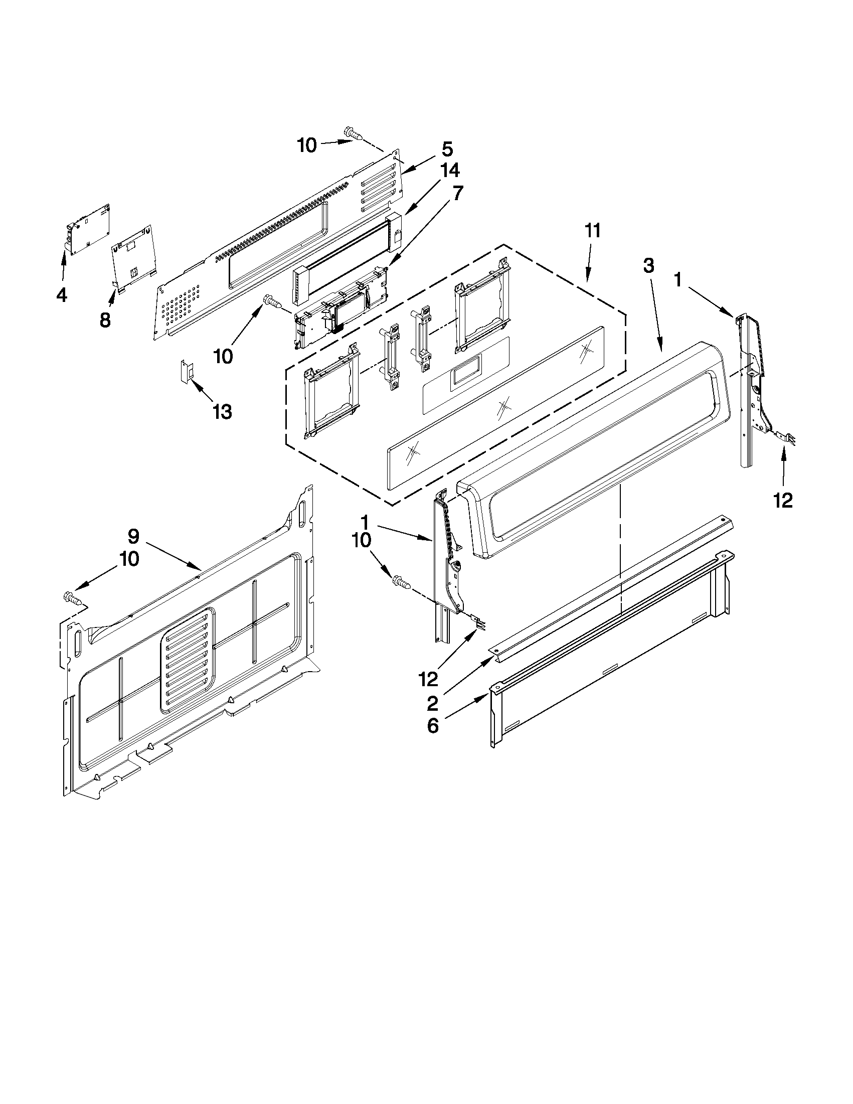 CONTROL PANEL PARTS