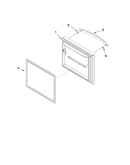 Freezer door parts