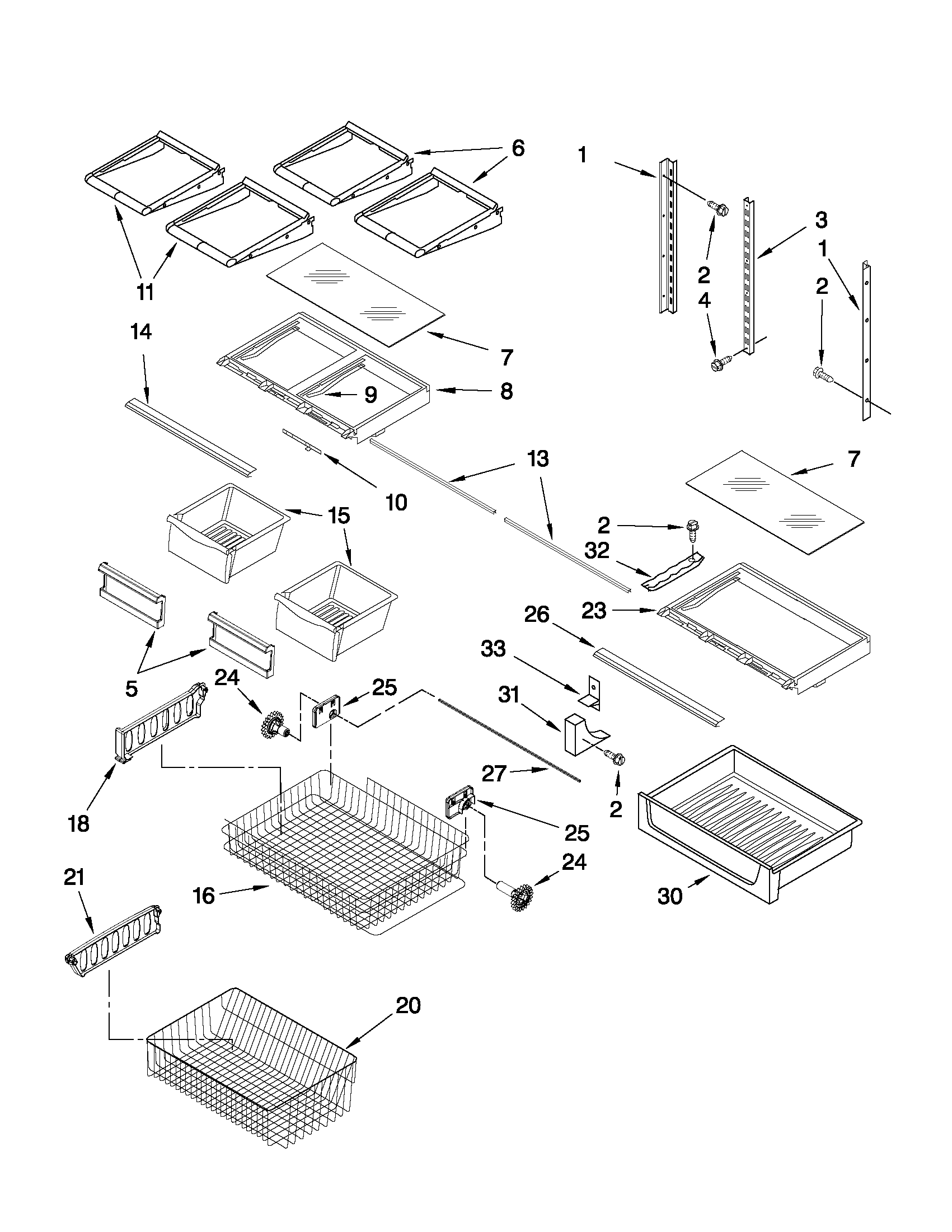 SHELF PARTS