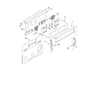 KitchenAid KIRS608BSS0 control panel parts diagram