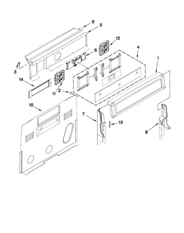 Control panel parts
