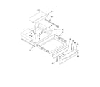 KitchenAid KIRS608BSS0 drawer parts diagram