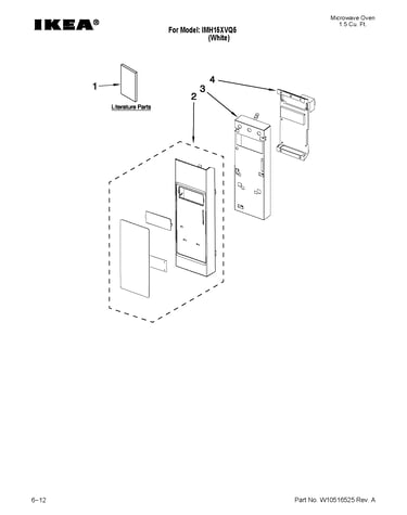 Control panel parts