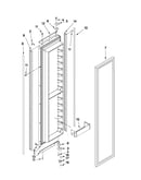 Freezer door parts