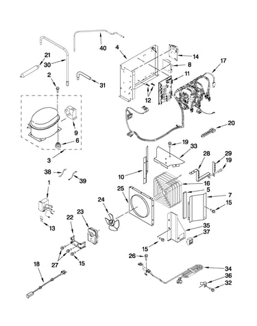 Upper unit parts
