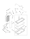 Lower unit and tube parts