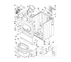 Maytag MDE17CSBGW0 cabinet parts diagram