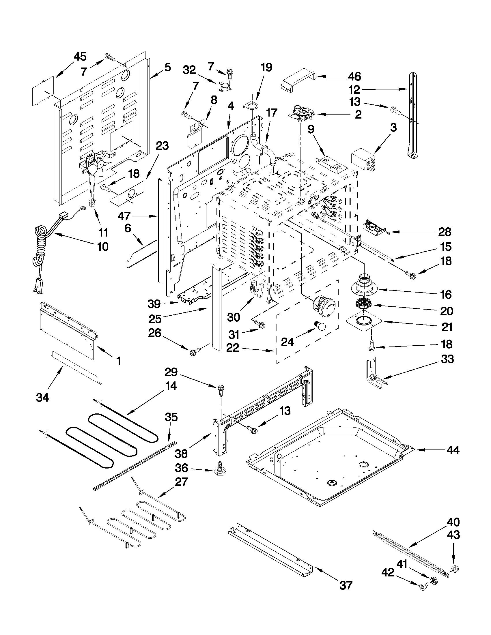 Chassis parts