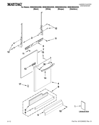 Door and panel parts