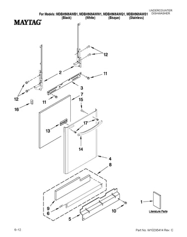Door and panel parts