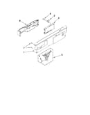 Control panel and latch parts
