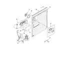 Maytag MDBH969AWB1 inner door parts diagram