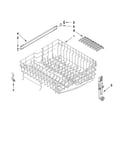 Upper rack and track parts