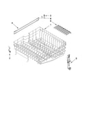 Upper rack and track parts