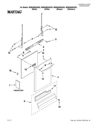 Door and panel parts
