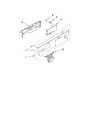 Control panel and latch parts