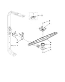 Upper wash and rinse parts