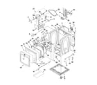 Maytag YMEDB850YW1 cabinet parts diagram