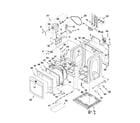 Maytag YMEDB950YW1 cabinet parts diagram